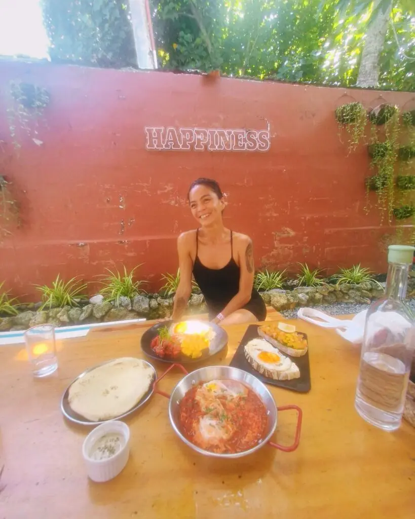 Happiness healthy food in Siargao