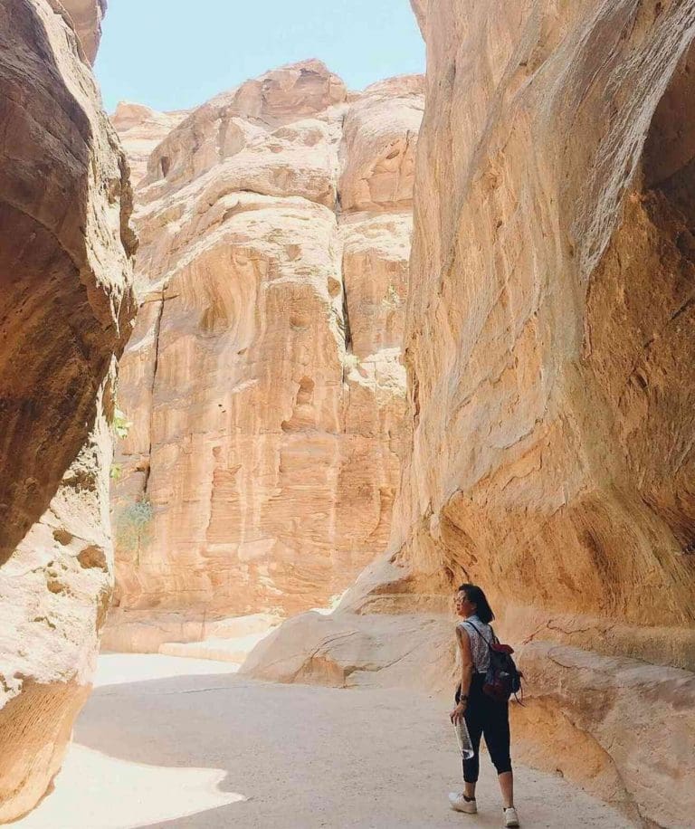Crossing borders, family stays, and other solo female travel in Jordan tips
