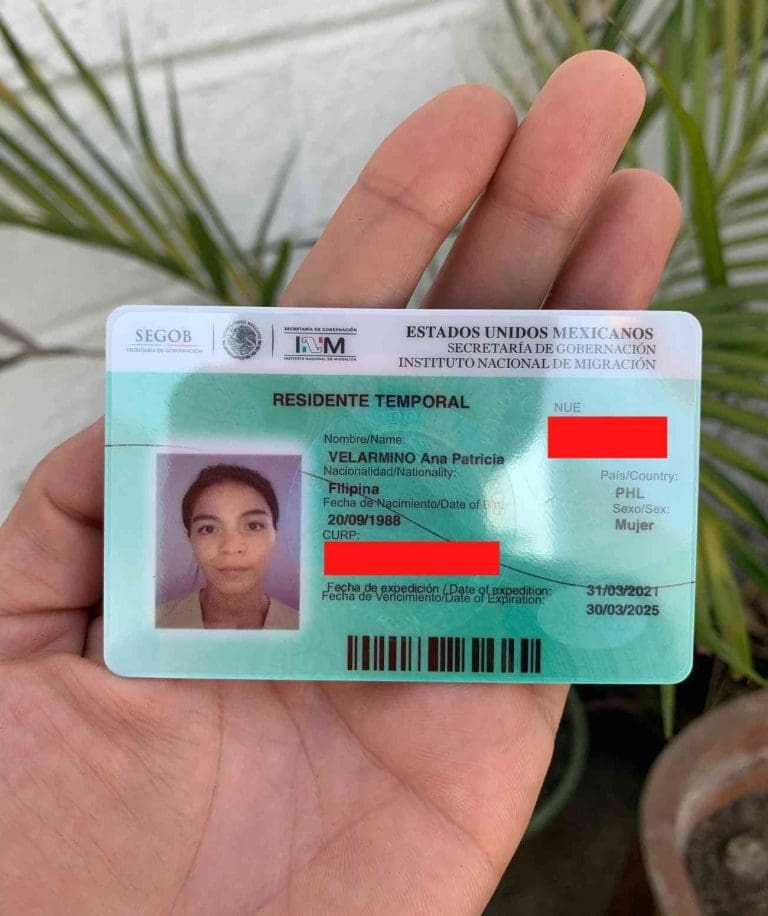 I got a 4-year temporary resident visa in Mexico under the new regularization law 2021