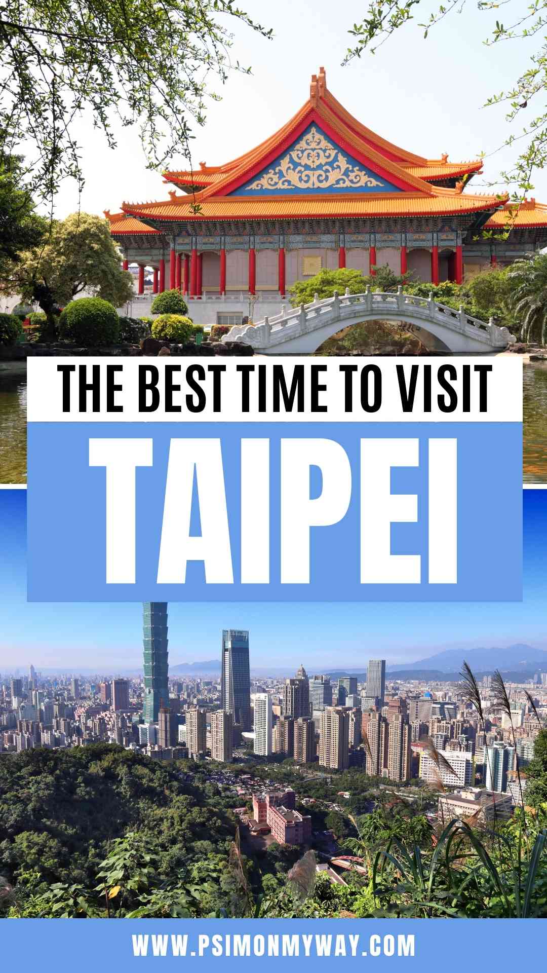 best time to visit taipei